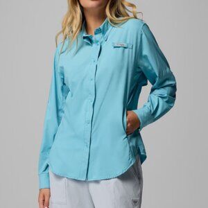 Columbia Women's Tamiami Fishing Button Up Long Sleeve Shirt